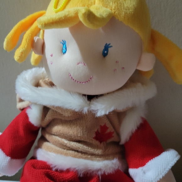 Kiddy Kritters Reindeer Girl Plush Doll New 15in - Picture 4 of 5